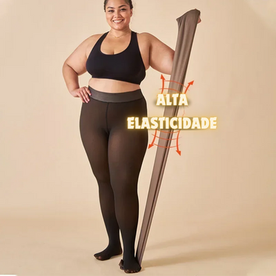 MEIA CALÇA PELUCIADA TRANSLÚCIDA - Promoção Tempo Limitado - Compre 1 Leve 2