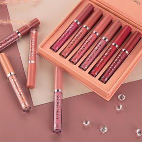Batom Matte Make Caddore em 6 Cores
